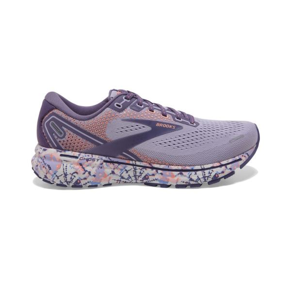 Brooks Shoes - Ghost 14 Cadet/Thistle/Papaya Punch