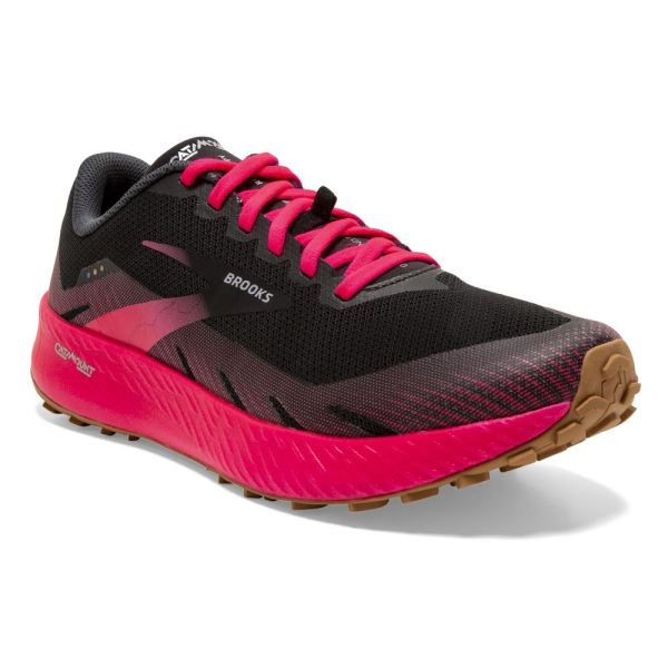 Brooks Shoes - Catamount Black/Pink            