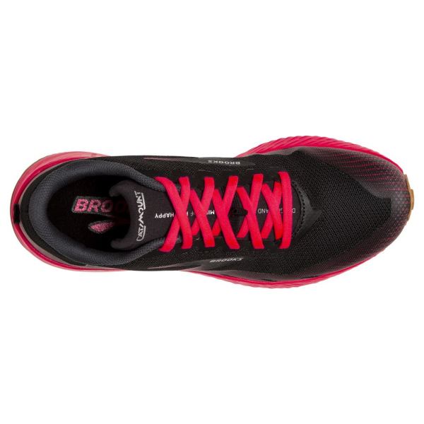 Brooks Shoes - Catamount Black/Pink            