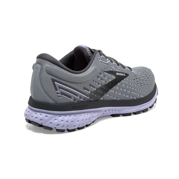 Brooks Shoes - Ghost 13 Grey/Blackened Pearl/Purple            