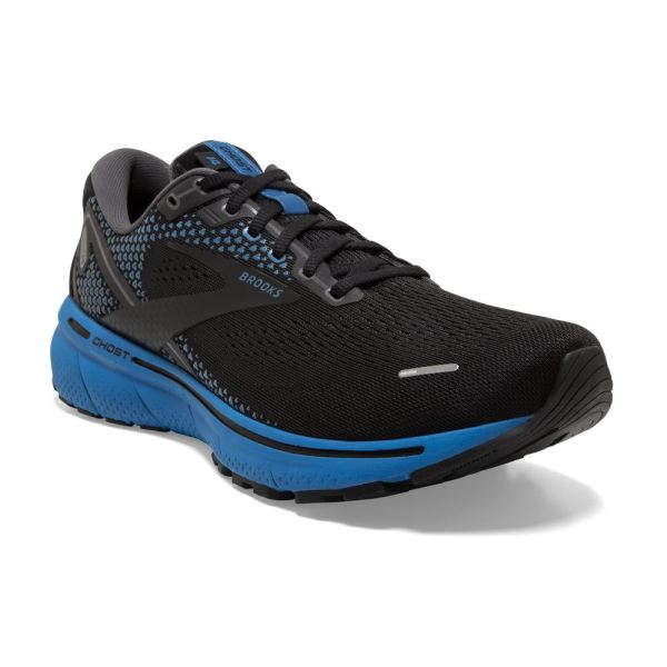 Brooks Shoes - Ghost 14 Black/Blackened Pearl/Blue            