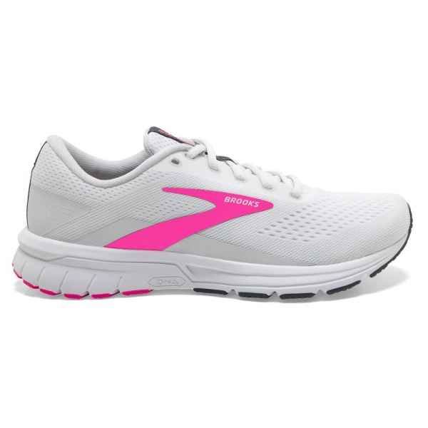 Brooks Shoes - Signal 3 White/Pink/Ombre Blue