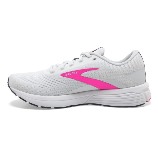 Brooks Shoes - Signal 3 White/Pink/Ombre Blue            