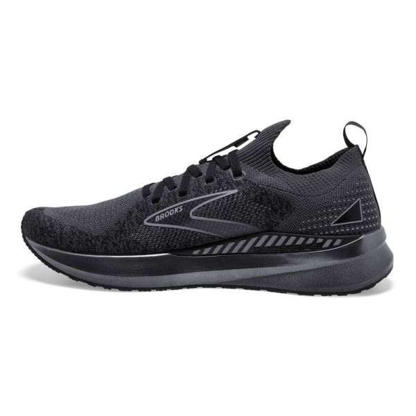 Brooks Shoes - Levitate StealthFit GTS 5 Black/Ebony/Grey            