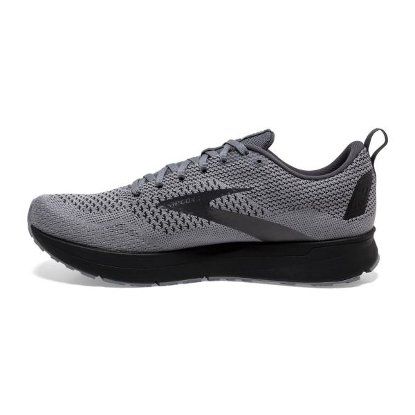 Brooks Shoes - Revel 4 Grey/Blackened Pearl/Black            