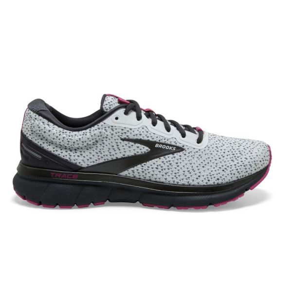 Brooks Shoes - Trace Ebony/White/Pink