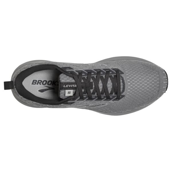Brooks Shoes - Levitate 5 Grey/Oyster/Blackened Pearl            
