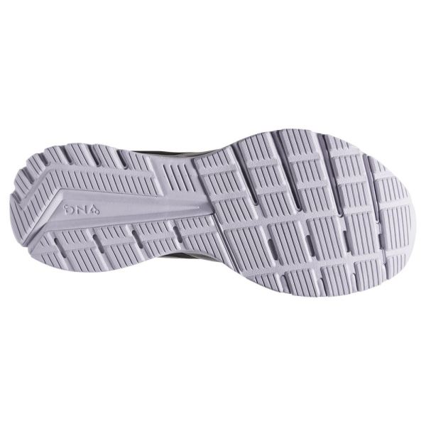 Brooks Shoes - Signal 3 Grey/Lavender Blue/Metallic Black            