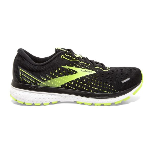 Brooks Shoes - Ghost 13 Black/Nightlife/White