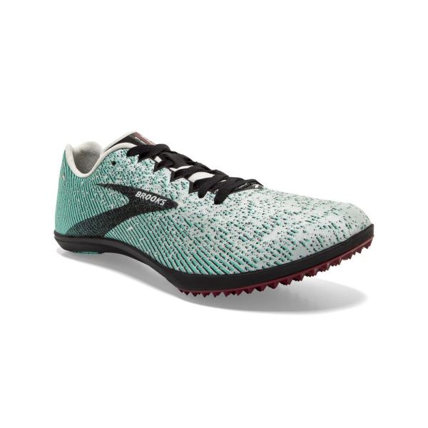 Brooks Shoes - Mach 19 Spikeless Grey/Black/Atlantis            