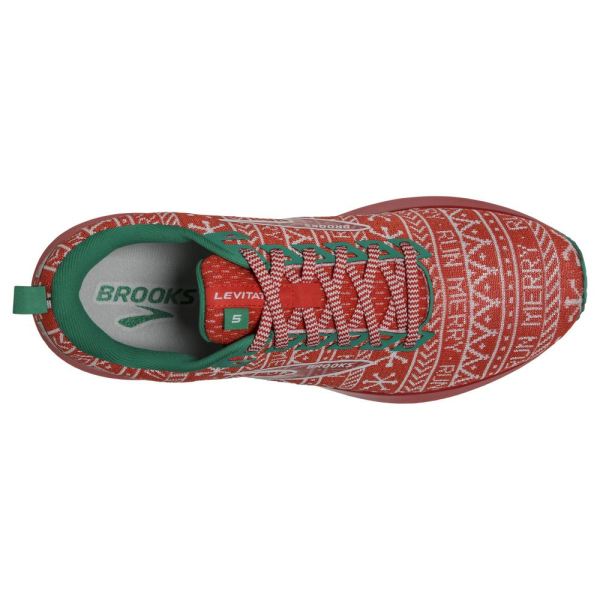 Brooks Shoes - Levitate 5 Red/White/Green            