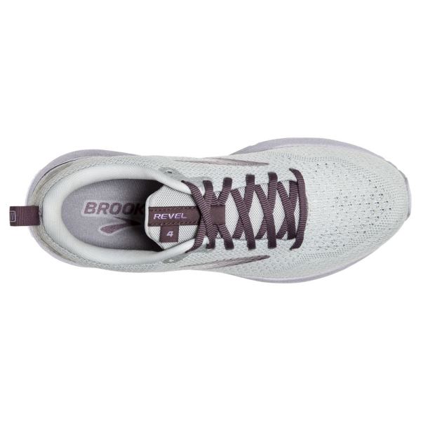 Brooks Shoes - Revel 4 Oyster/Lilac/Moonscape            