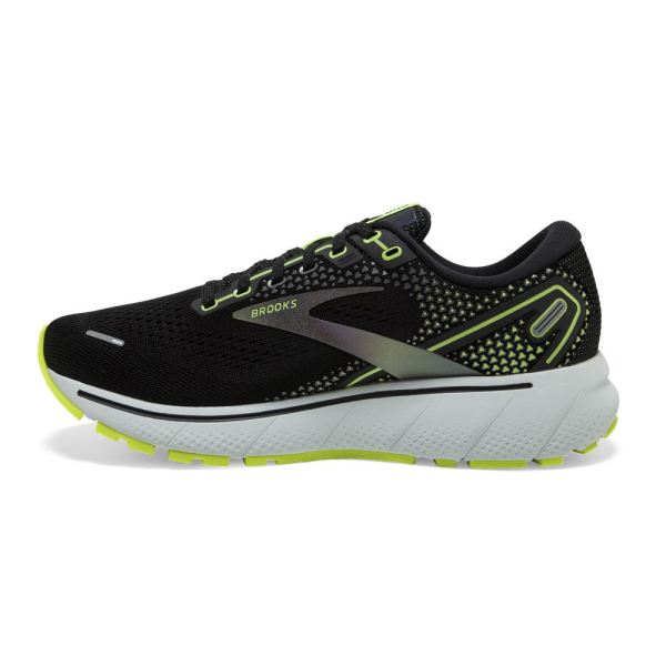 Brooks Shoes - Ghost 14 Black/Nightlife/Spa Blue            