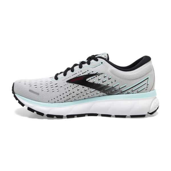 Brooks Shoes - Ghost 13 Grey/Fair Aqua/Black            