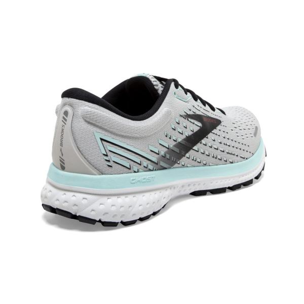 Brooks Shoes - Ghost 13 Grey/Fair Aqua/Black            