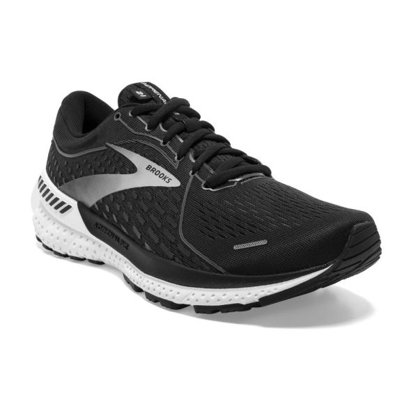 Brooks Shoes - Adrenaline GTS 21 Black Pearl/White            