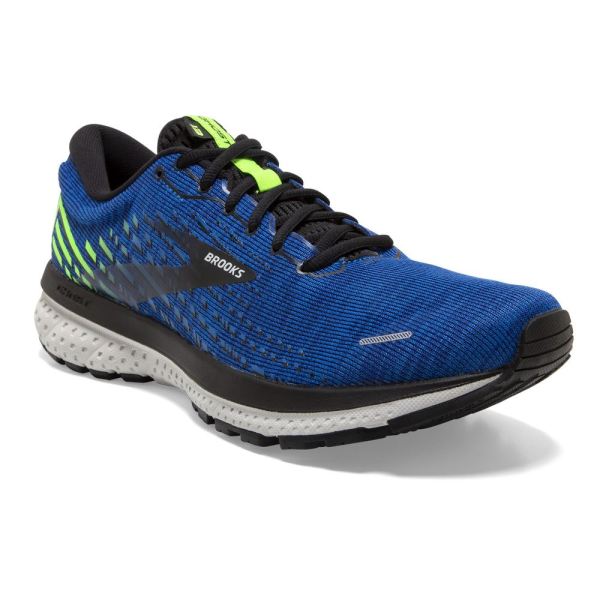 Brooks Shoes - Ghost 13 Blue/Black/Green Gecko            