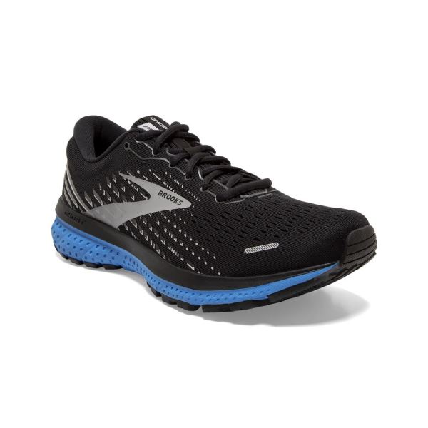 Brooks Shoes - Ghost 13 Black/Grey/Blue            