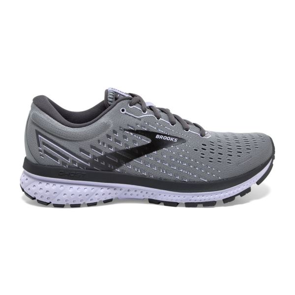 Brooks Shoes - Ghost 13 Grey/Blackened Pearl/Purple