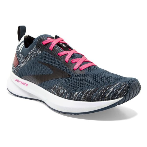 Brooks Shoes - Levitate 4 Navy/Black/Pink            