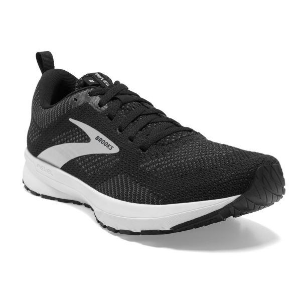 Brooks Shoes - Revel 5 Black/Metallic/White            