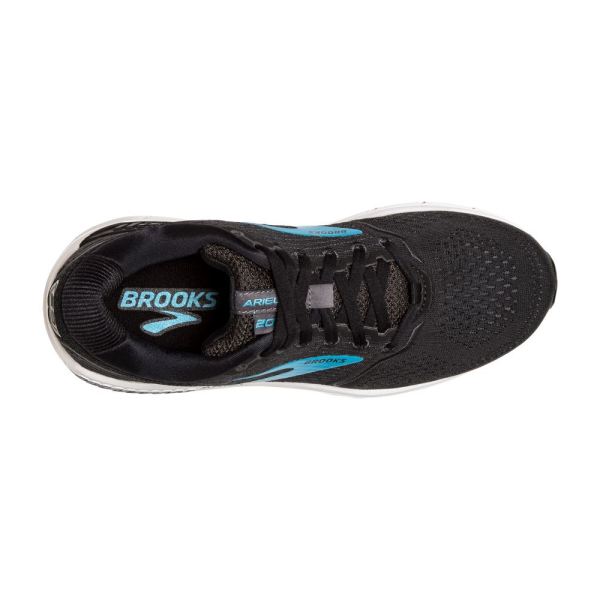 Brooks Shoes - Ariel 20 Black/Ebony/Blue            