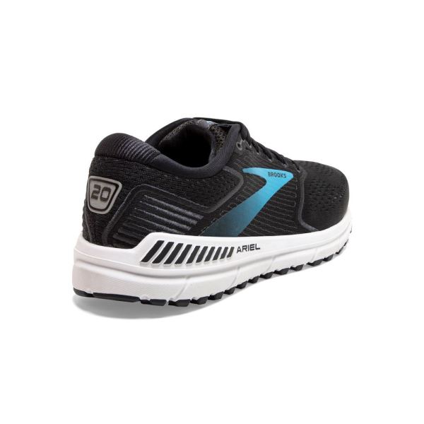 Brooks Shoes - Ariel 20 Black/Ebony/Blue            