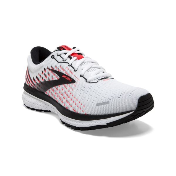 Brooks Shoes - Ghost 13 White/Pink/Black            