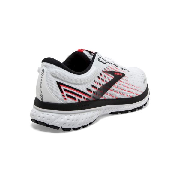 Brooks Shoes - Ghost 13 White/Pink/Black            