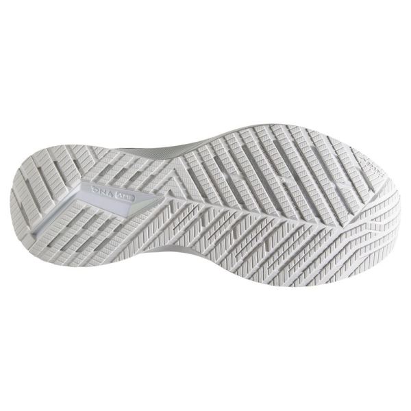 Brooks Shoes - Levitate StealthFit 5 White/Grey/Baton Rouge            