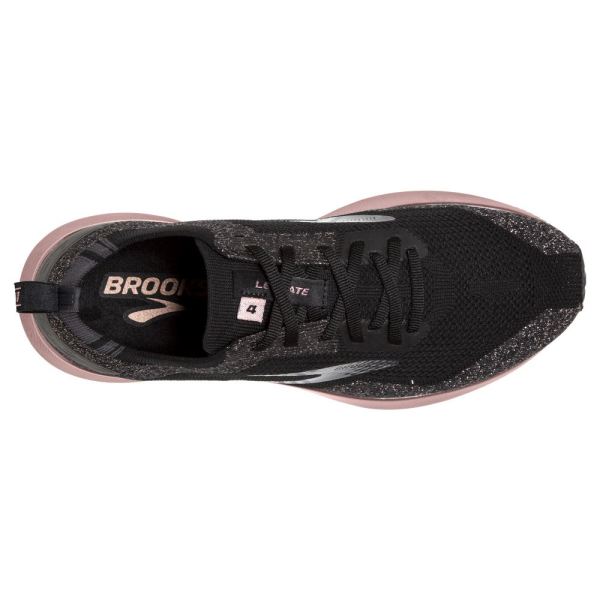 Brooks Shoes - Levitate 4 Black/Ebony/Rose Gold            