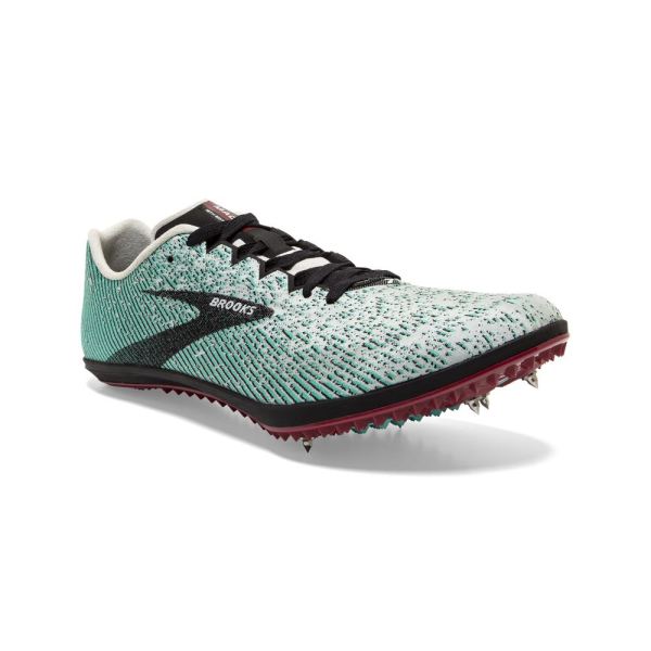 Brooks Shoes - Mach 19 Spike Grey/Black/Atlantis            