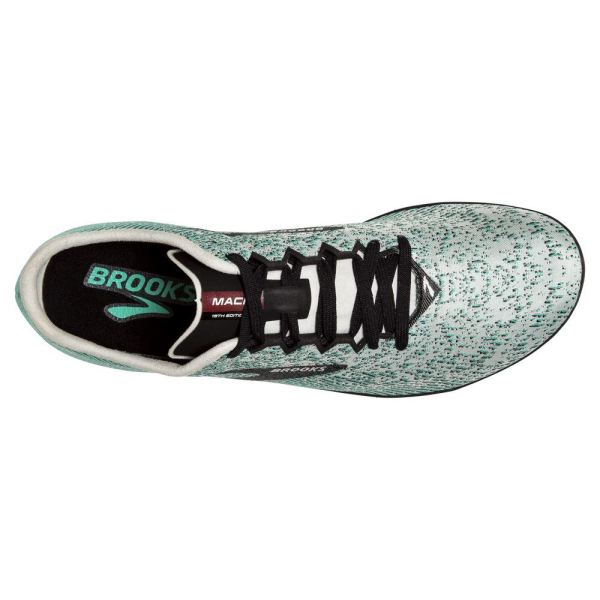 Brooks Shoes - Mach 19 Spike Grey/Black/Atlantis            