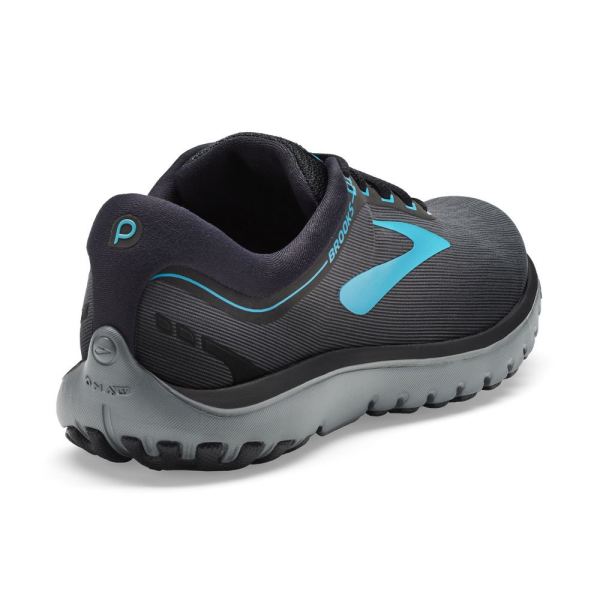 Brooks Shoes - PureFlow 7 Grey/Black/Green            