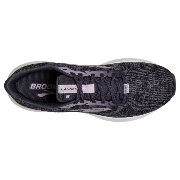 Brooks Shoes - Launch 8 Black/Ombre/Iris            
