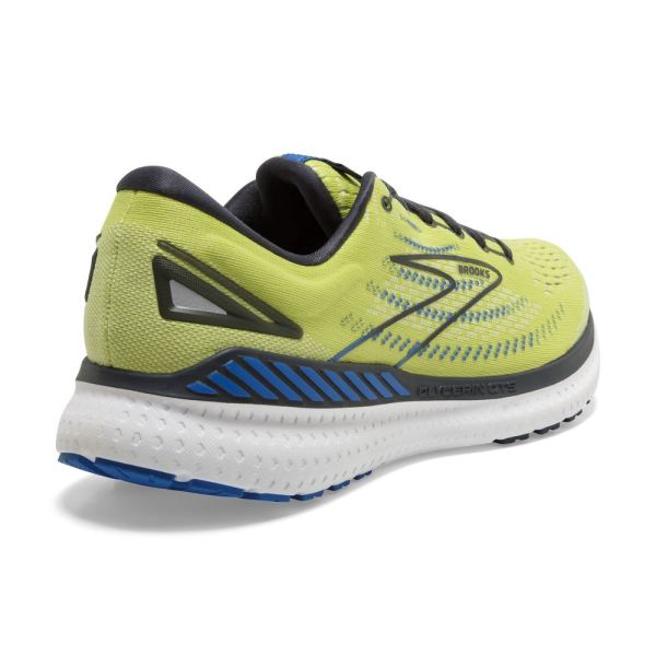 Brooks Shoes - Glycerin GTS 19 Yellow/ Navy/ Blue            