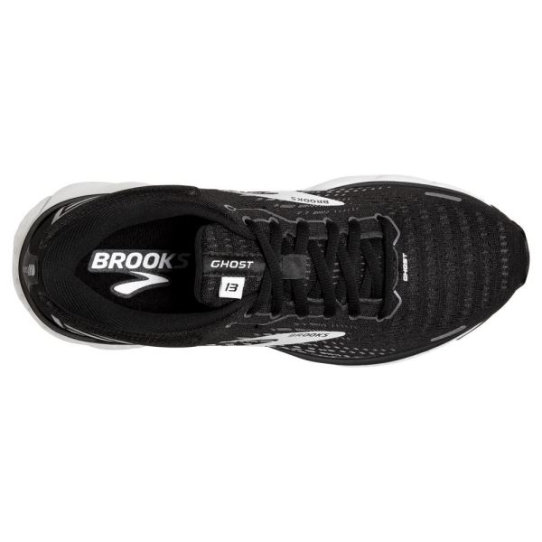 Brooks Shoes - Ghost 13 Black/Blackened Pearl/White            