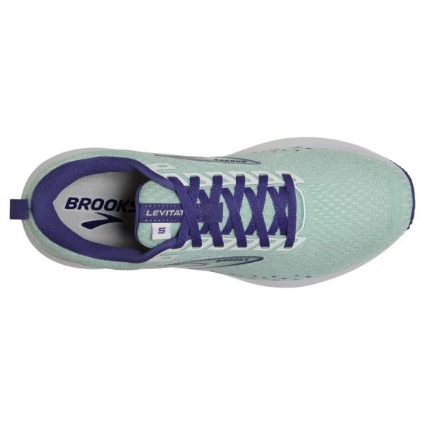 Brooks Shoes - Levitate 5 Yucca/Navy Blue/White            