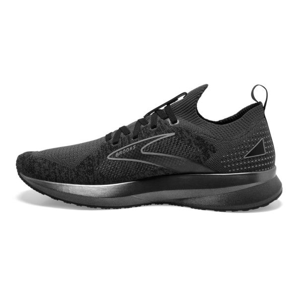 Brooks Shoes - Levitate StealthFit 5 Black/Ebony/Grey            