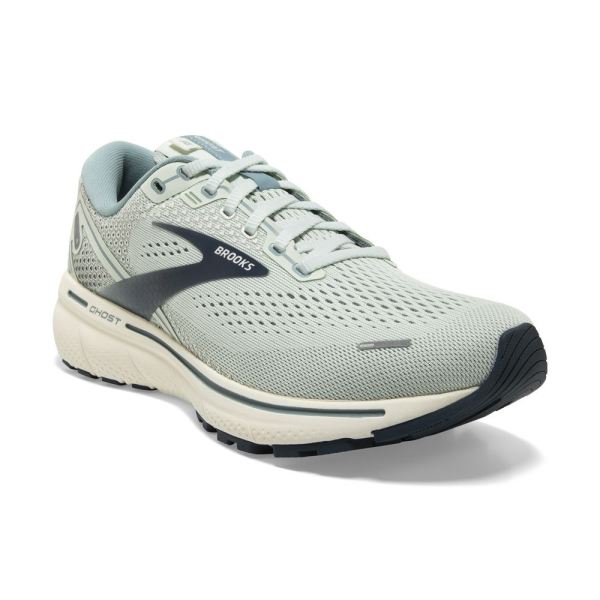 Brooks Shoes - Ghost 14 Aqua Glass/Whisper White/Navy            