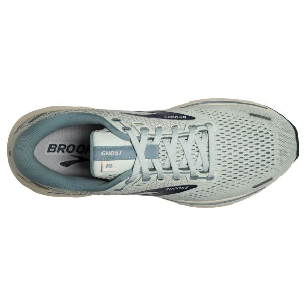 Brooks Shoes - Ghost 14 Aqua Glass/Whisper White/Navy            
