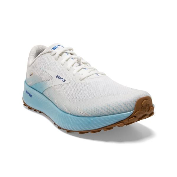 Brooks Shoes - Catamount White/Iced Aqua/Blue            