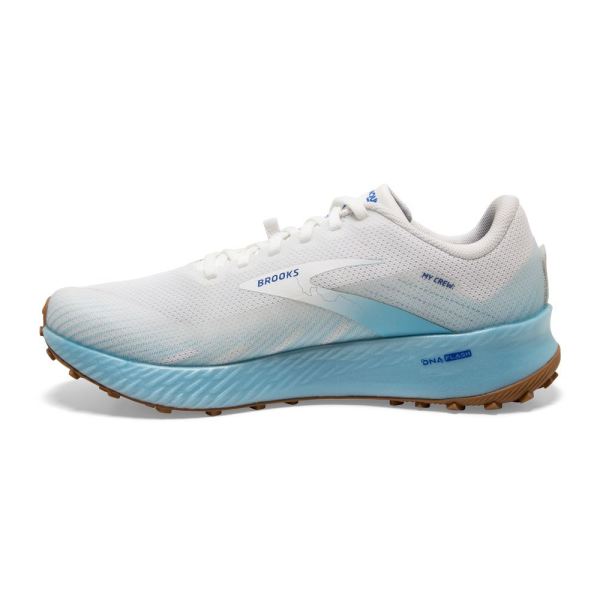 Brooks Shoes - Catamount White/Iced Aqua/Blue            