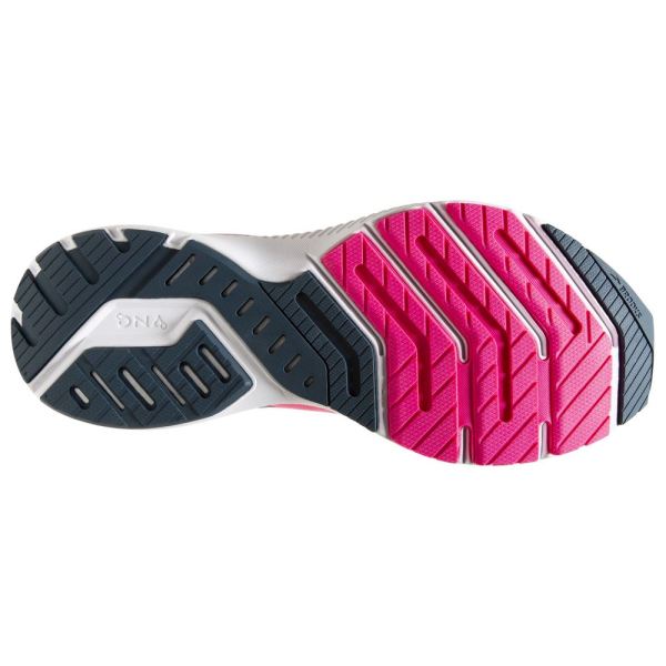 Brooks Shoes - Launch 8 Pink/Raspberry/Navy            