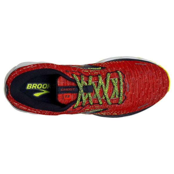 Brooks Shoes - Ghost 13 Tomato/Navy/Nightlife            