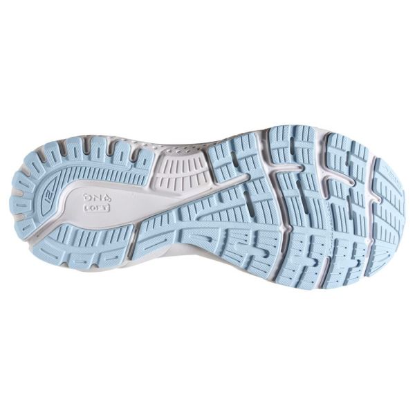 Brooks Shoes - Adrenaline GTS 21 Oyster/Alloy/Light Blue            