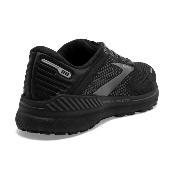 Brooks Shoes - Adrenaline GTS 22 M3FR- Black/Ebony/Blackened Pearl            