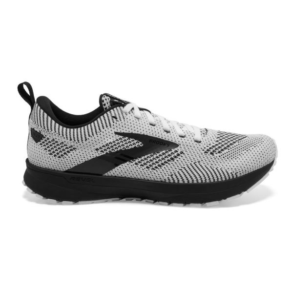 Brooks Shoes - Revel 5 White/Black