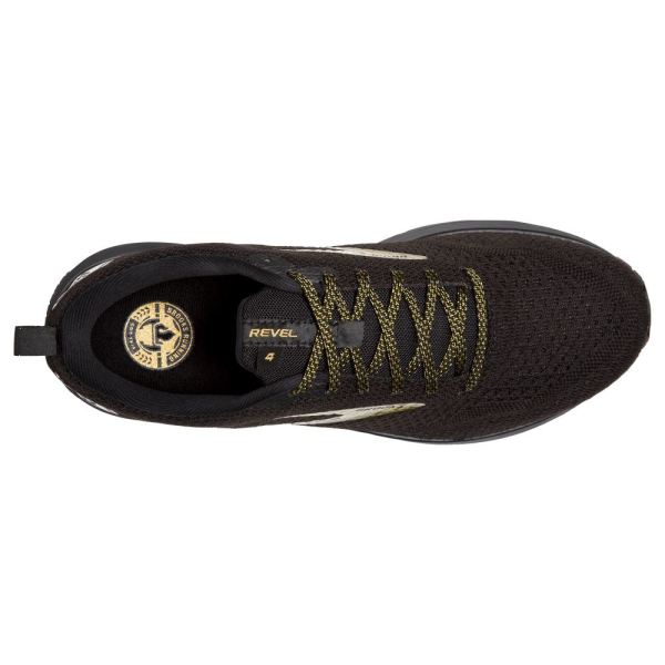 Brooks Shoes - Revel 4 Black/Gold            