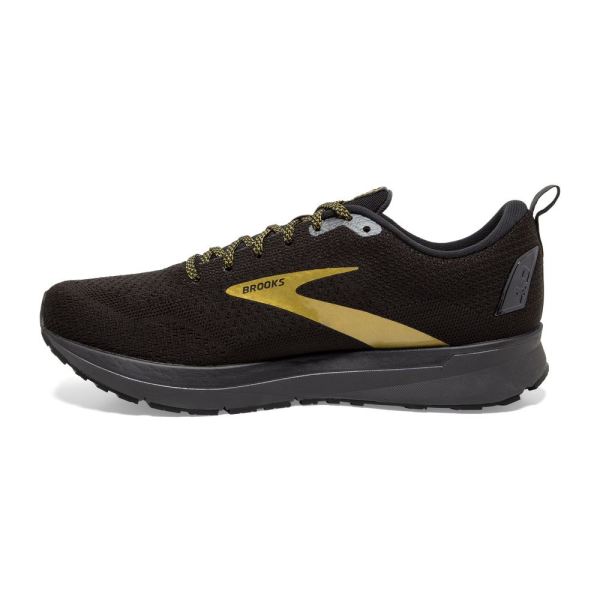 Brooks Shoes - Revel 4 Black/Gold            